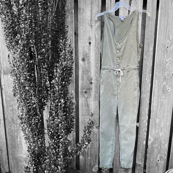 Paige Christy Utility Jumpsuit Size 0 - Picture 4 of 8